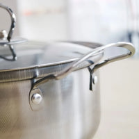 Batería de cocina de acero inoxidable 10 piezas