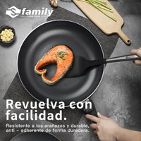 Sartén antiadherente de aluminio para inducción