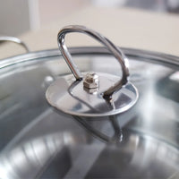 Batería de cocina de acero inoxidable 10 piezas