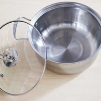 Batería de cocina de acero inoxidable 10 piezas