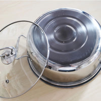 Batería de cocina de acero inoxidable 10 piezas