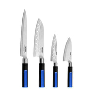 Set de 4 cuchillos de cocina japoneses Monix Solid+