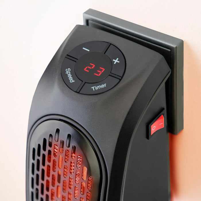 Mini calefactor cerámico de enchufe 400 W