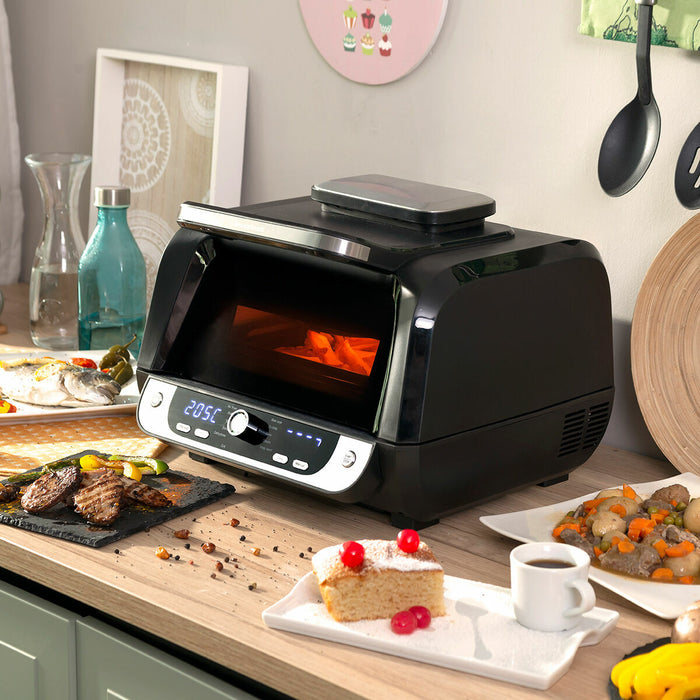 Freidora de aire con grill 6 L 12 en 1