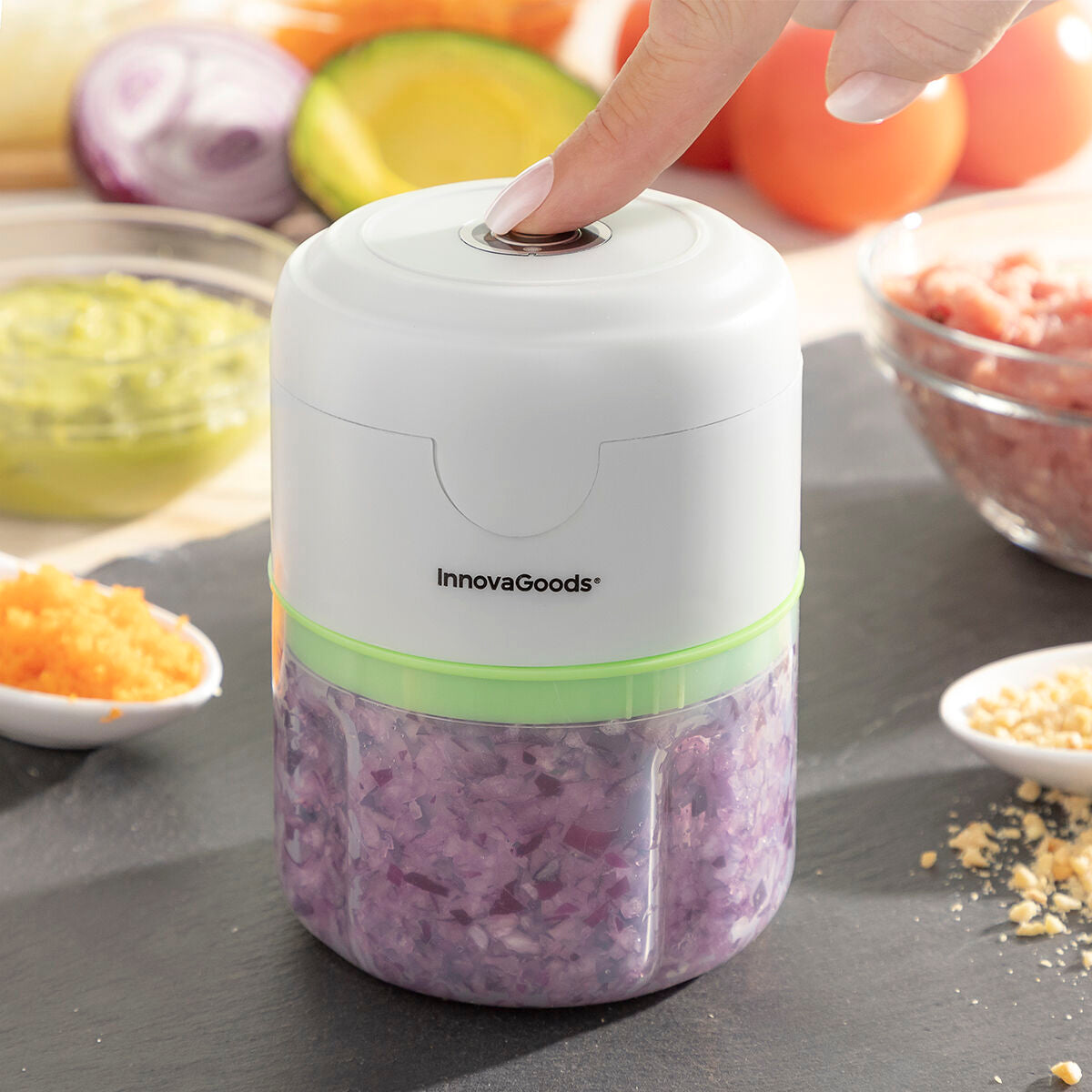 Mini picadora recargable 200 ml